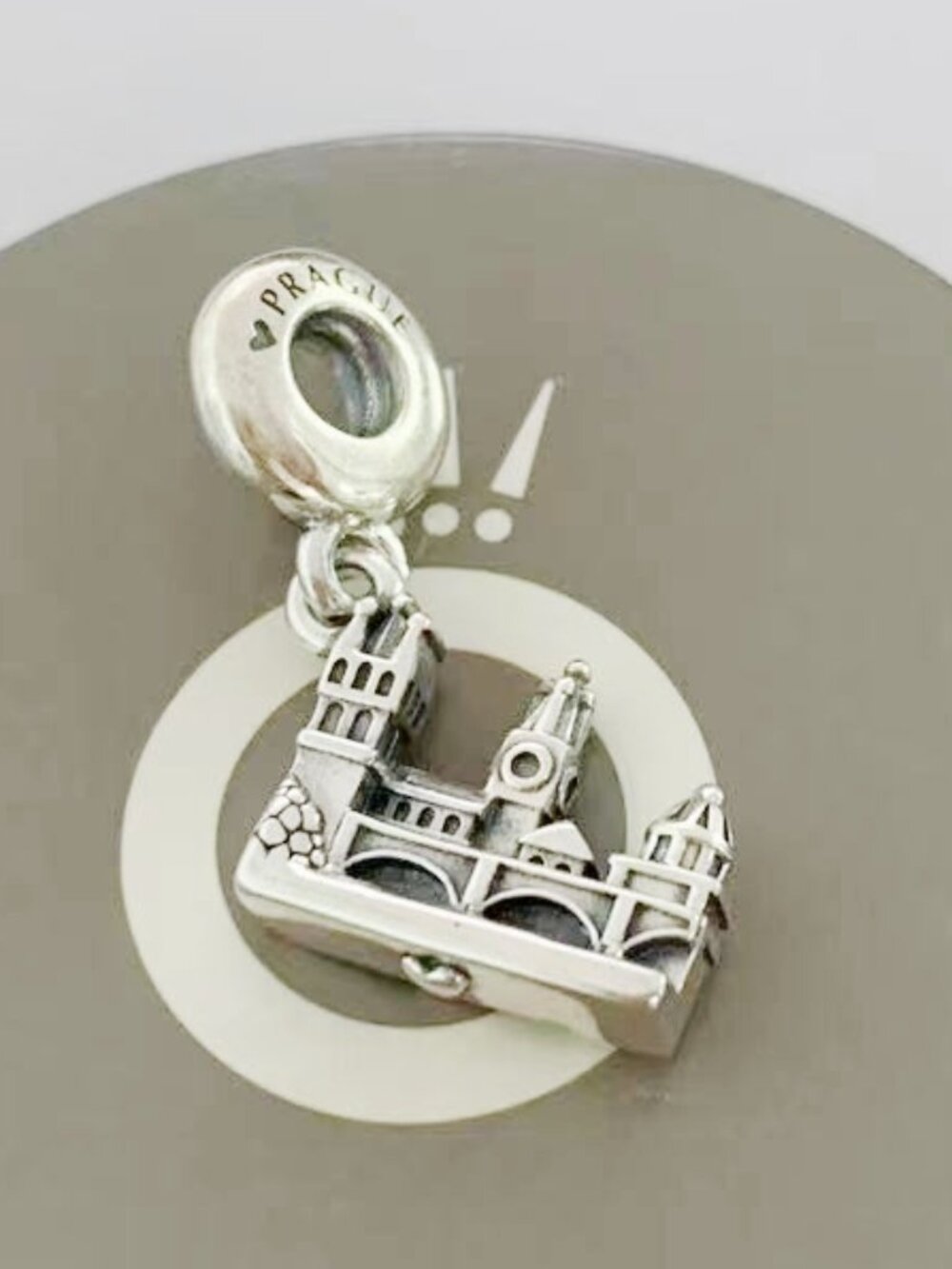 Pandora Charles Bridge Silver Dangle Charm